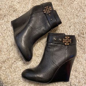 Tory Burch wedge booties